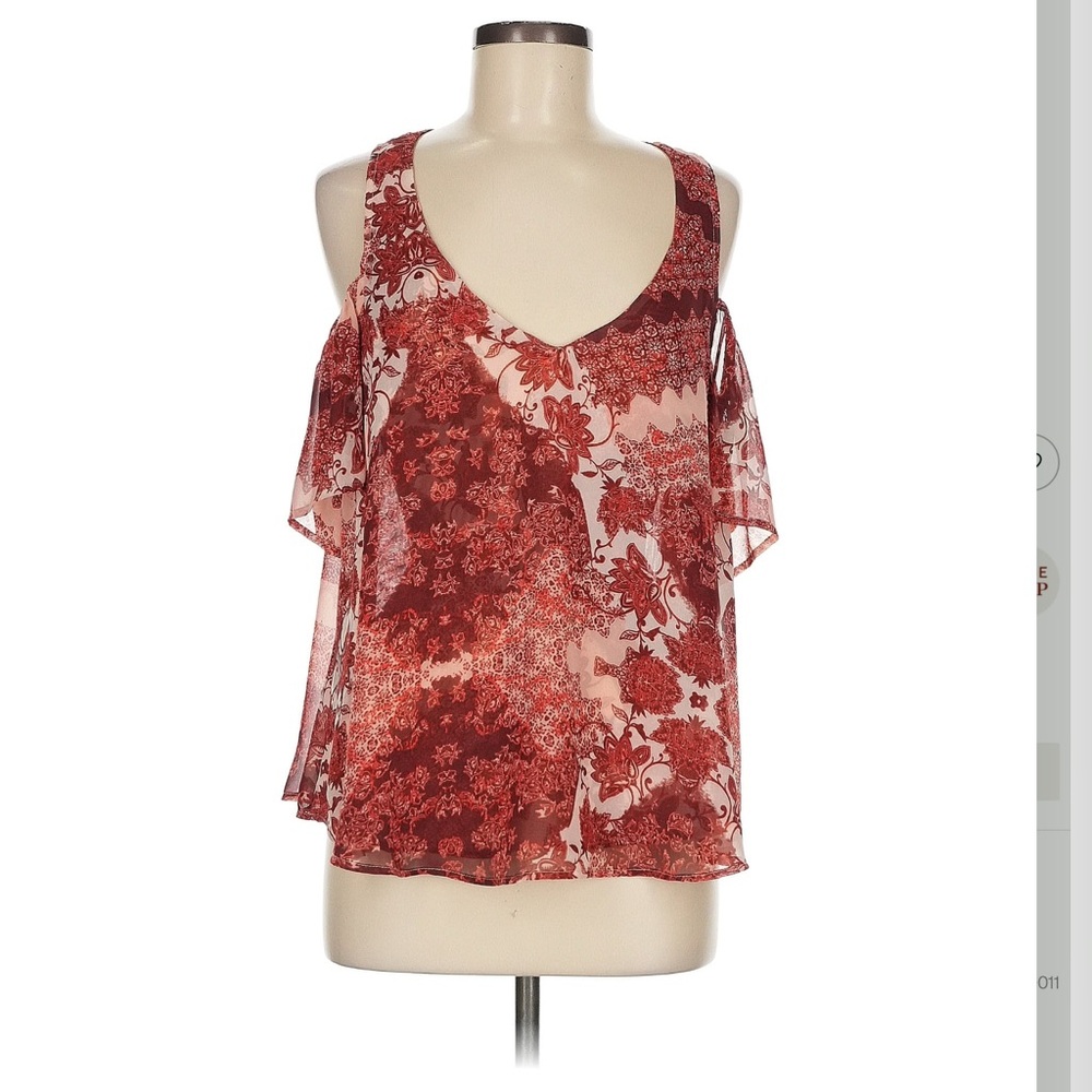 Show Me Your MuMu Floral Blouse